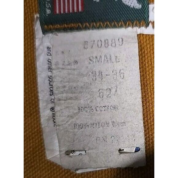 Vintage SAFTBAK Men's Small Hunting Vest Back Pouch Padded Shoulder Made In USA - Picture 4 of 6